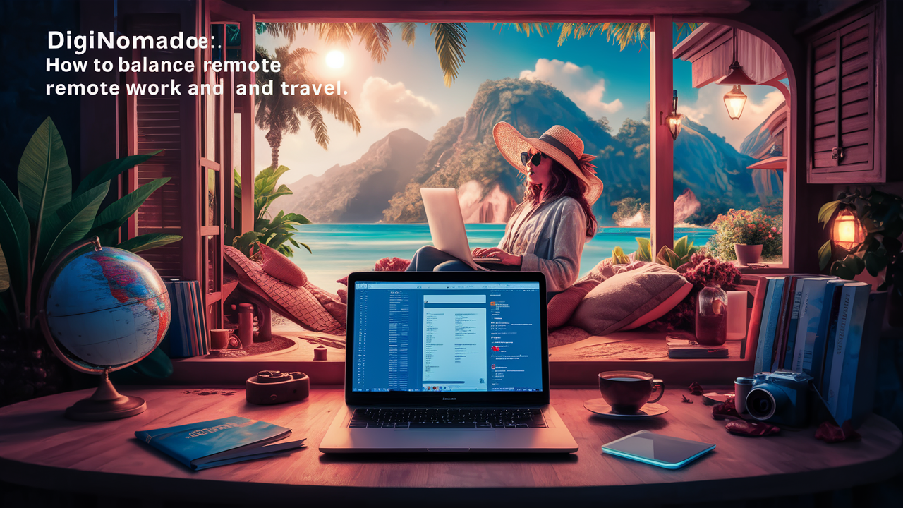 Diginomade : comment concilier travail à distance et voyages