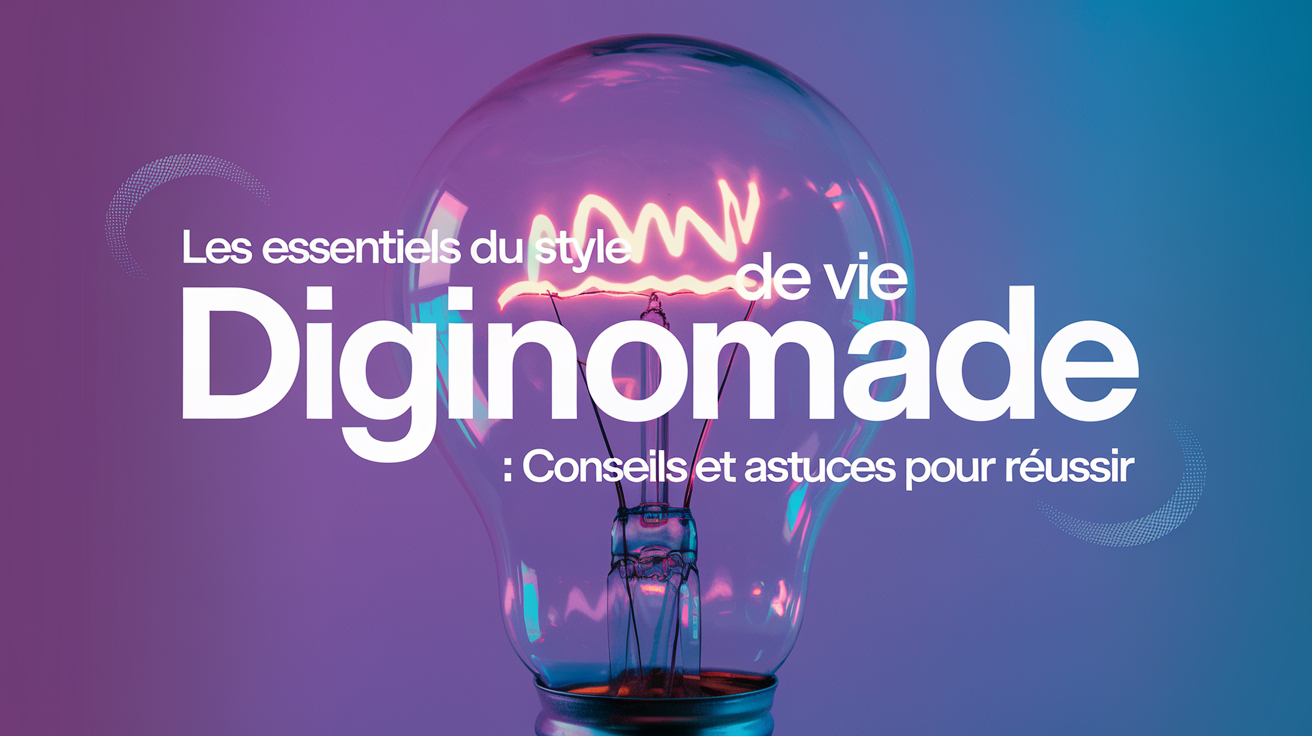 Les essentiels du style de vie diginomade : conseils et astuces pour réussir