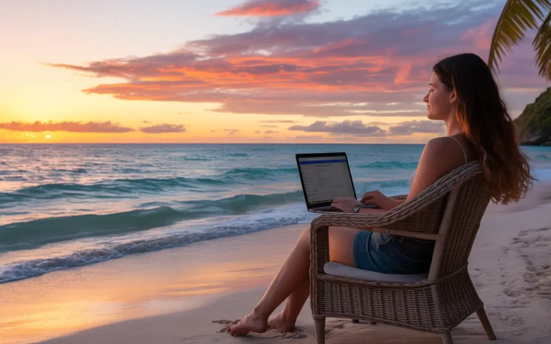 La liberté géographique : les avantages du travail à distance